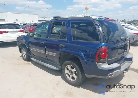 2002 Chevrolet Trailblazer Lt from USA, damaged, VIN 1GNDT13S222101275